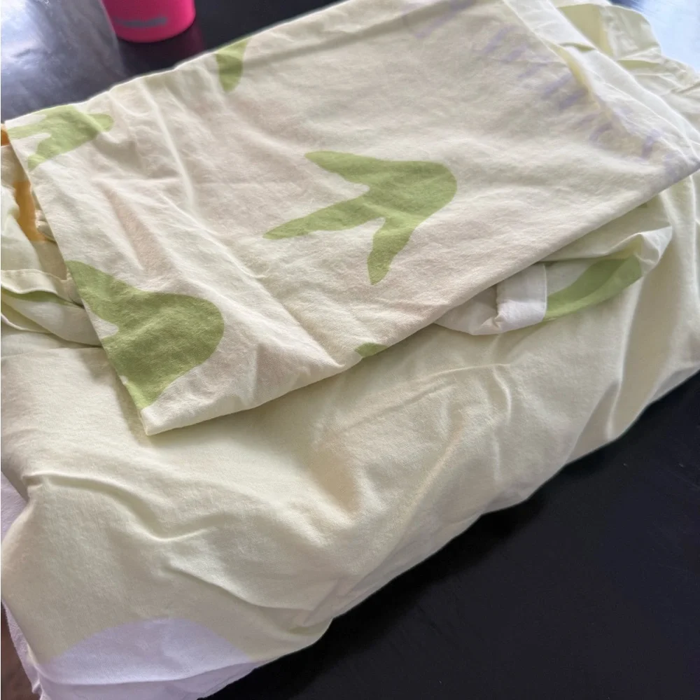 IKEA JÄTTELIK Twin Duvet Cover - Green Dinosaur